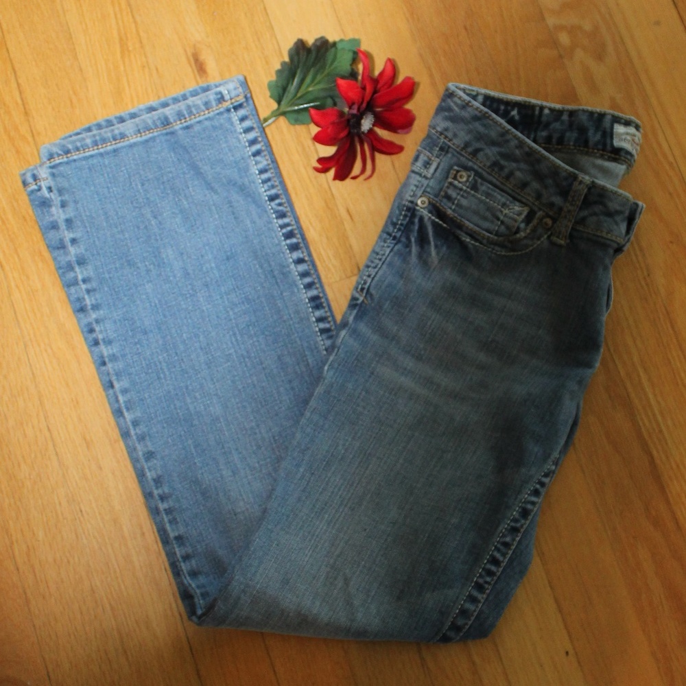 Aeropostale Chelsea Skinny Bootcut Jeans Sz 5/6 S - Picture 2 of 9